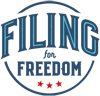 Filing for Freedom Logo